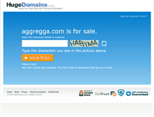 Tablet Screenshot of aggregga.com